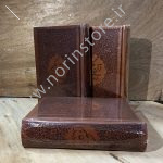 قرآن حکیم ترجمه ایت الله مکارم شیرازی جلد چرمی